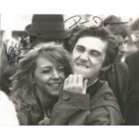 Quadrophenia Leslie Ash and Phil Daniels signed 10x8 black and white photo. Quadrophenia is a 1979