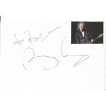 Brian May signed 6x4 album page. Brian Harold May CBE (born 19 July 1947) is an English musician,