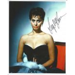 Sophia Loren signed 10x8 colour photo. Sofia Villani Scicolone Dame Grand Cross OMRI ( born 20