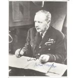 Arthur T Harris signed 10x8 black and white photo. Marshal of the Royal Air Force Sir Arthur Travers