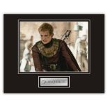Stunning Display! Game Of Thrones Jack Gleeson hand signed professionally mounted display. This