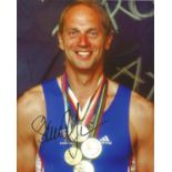 Olympic Games Sir Steve Redgrave signed 10x8 colour photo. Good condition. All autographs come