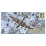 Dambuster Les Munro signed FDC The Eagles Nest The Bombing of Berchtesgaden 25 April 1945 PM WWII