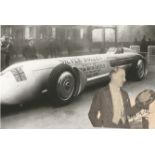 Kaye Don (1891-1981) Irish World Record Breaking Car And Speedboat Racer Vintage Cut Picture With