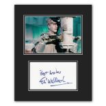 Stunning Display! Batman Eli Wallach (d) hand signed professionally mounted display. This