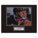 Stunning Display! Star Wars Angus MacInnes hand signed professionally mounted display. This