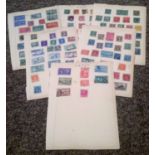 Canada Stamp collection 6 loose pages some rare, interesting collection. Good condition We combine
