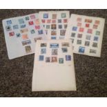 Greece stamp collection 5 loose pages interesting collection. Good condition We combine postage on