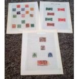GB stamp collection mainly Queen Victoria 3 loose album pages. Good condition We combine postage