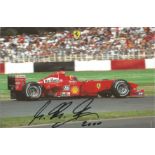 Michael Schumacher signed 6x4 colour photo. Good condition. All autographs come with a Certificate