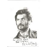 Eli Wallach signed dedicated 6 x 4 b/w photo in very good condition. All autographs come with a