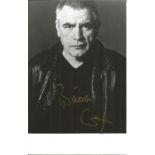 Brian Cox signed 5 x 4 b/w photo in very good condition with small mark on reverse. All autographs