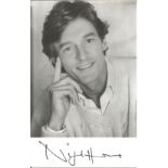 Nigel Havers signed 5 x 4 b/w photo in very good condition with a few dot marks on reverse. All