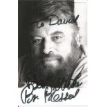Brian Blessed signed dedicated 6 x 4 b/w photo in very good condition. All autographs come with a