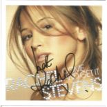 Rachel Stevens signed 5 x 5 colour Come and Get It promotion photo in very good condition. All