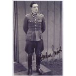 Hitler s Bodyguard. 6x4 inch photo signed by Rochus Misch (29 July 1917 - 5 September 2013) who