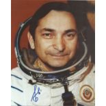 Valery Bykovsky, Soviet cosmonaut, signed 10x8 colour photograph. Good condition. All autographs