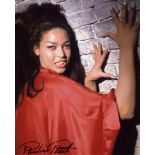 Scream Queen. Hammer Horror movie The Satanic Rites of Dracula 8x10 photo signed by actress