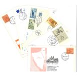 A Selection of FDC and Commemorative Covers from Israel, Plus Stamped Correspondence. Good