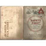 Collection of 2 Cigarette Picture Card Books, Safety First 1935, An Album of Film Stars, Some Aging,