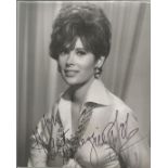 Jill St John signed 10x8 black and white photo. Good condition. All autographs come with a