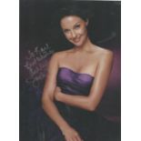 Ashley Judd signed 10x8 colour photo. Dedicated. Good condition. All autographs come with a