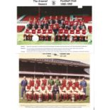Collection of Football Signature Pieces a Supporters Guide 1996 and Unsigned Photos, Including Kenny