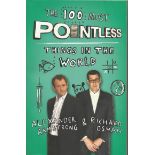 Alexander Armstrong & Richard Osman Signed 2013 Softcover Book The 100 Most Pointless Things In
