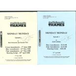 Jenny Agutter signed Collection of Thames TV Scripts for Monday Monday Episodes 2, 4, 5, 6, 7,