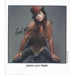 Jamie Lynn Sigler signed 10x8 colour photo. Good condition. All autographs come with a Certificate