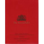 Collection of 6 in House Ballet Brochures, Including The Nutcracker Royal Festival Hall, London