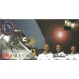 Space Moonwalker Dave Scott NASA Astronaut signed 2002 Apollo 9 Limited Edition cover. Good