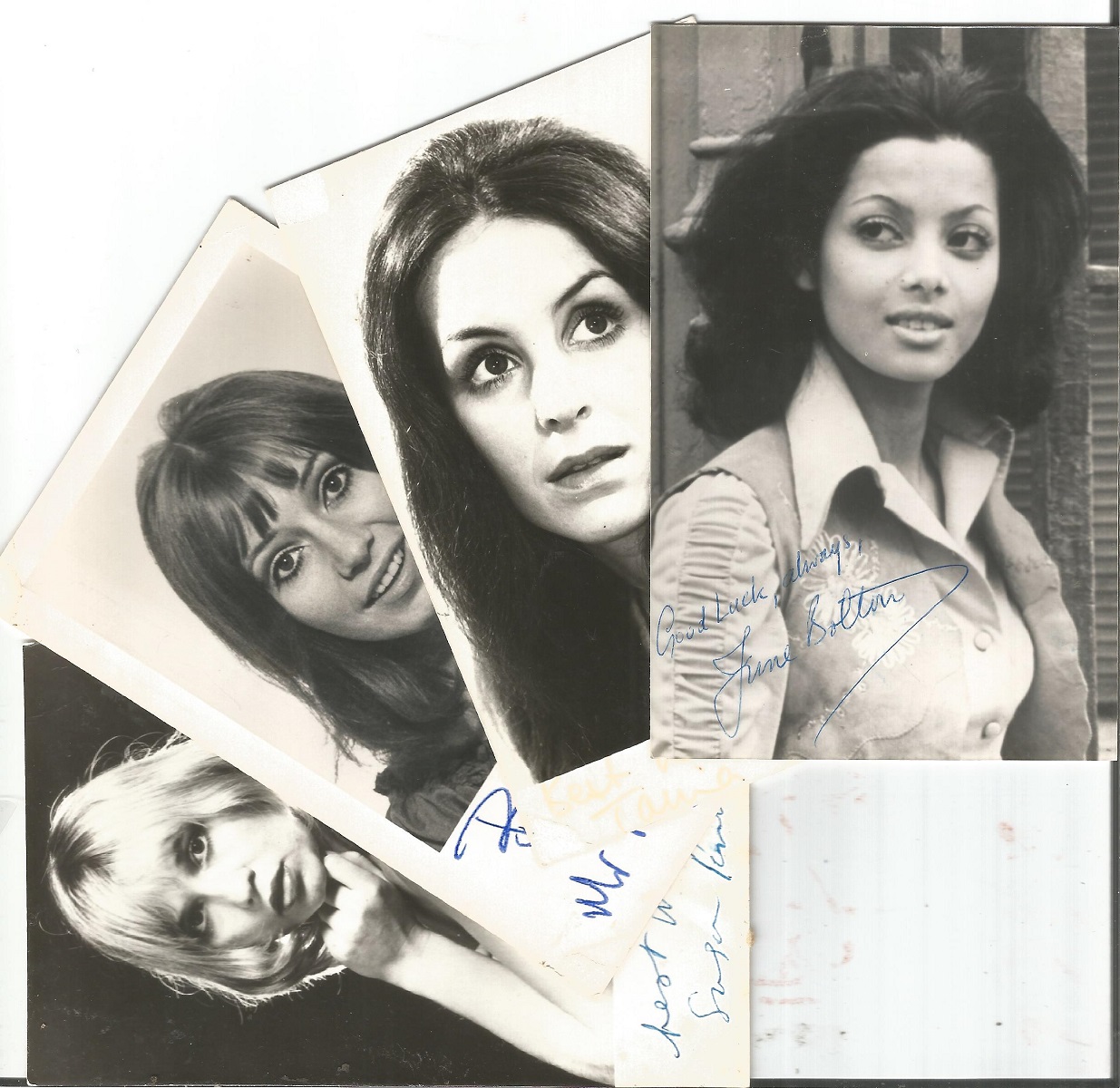 Collection of 22 mainly 6x4 Signed Photos, Mostly Undedicated, Including Julia Foster, Natalie
