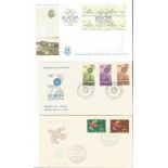 A Selection of FDC and Commemorative Covers from The United Nations & European. 10 Items. Good