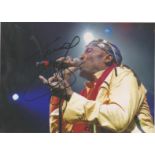 Jimmy Cliff signed 12x10 colour photo. Good condition. All autographs come with a Certificate of