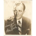 Bing Crosby printed letter and printed 10x8 photo. Good condition. All autographs come with a
