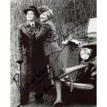 Allo Allo. 8x10 photo from the comedy series Allo Allo signed by actress Kim Hartmann and actor