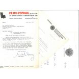 Collection of TV & Film Correspondence and Signed Photos in Binder, Including Letters from Maureen
