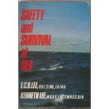 E. C. B & Kenneth Lee Authors Signed 1971 Hardback Book Safety And Survival At Sea. Good