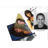 Collection of 58 Signed Photos Housed in a binder, Mostly 8x6 Including Henry Winkler, Simon
