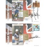 Sport signed Collection of 4 Commemorative Covers, Great Britain Medal Heroes, Campbell Walsh,