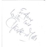 Hayley Mills signed album page dedicated. Hayley Catherine Rose Vivien Mills (born 18 April 1946)[1]