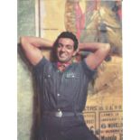 Frankie Vaughan (1928-1999) Singer Signed Vintage 7x10 Picture. Good condition. All autographs