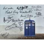 Doctor Who multi-signed 8x10 Daleks photo signed by ELEVEN actors who have appeared in the series,