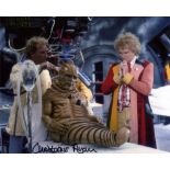 Doctor Who 8x10 inch photo scene signed by actor Christopher Ryan who played Lord Kiv. Good