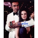 007 James Bond girl Lana Wood signed 8x10 Diamonds Are Forever photo. Good condition. All autographs