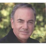 Neil Diamond signed 10x8 colour photo. Good condition. All autographs come with a Certificate of