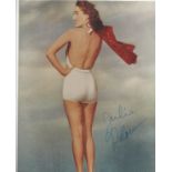 Julie Adams signed 10x8 colour photo. Good condition. All autographs come with a Certificate of