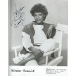 Dionne Warwick signed 10x8 black and white photo. Good condition. All autographs come with a