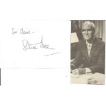 Steve Race signed album page dedicated. Stephen Russell "Steve" Race OBE (1 April 1921 - 22 June